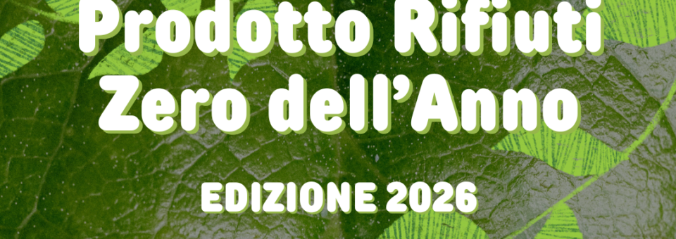 Premio Rifiuti Zero 2026