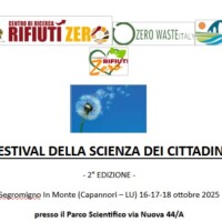 Festival della Scienza dei cittadini 18 Ottobre 2025