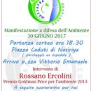 Evento per la difesa dell’ambiente e Massafra – Intervento di Ercolini – 30 giugno 2017
