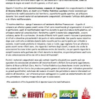 SAGRE ED EVENTI A RIFIUTI ZERO