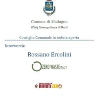 17 Febbraio 2018 – Modugno (Bari) – Consiglio Comunale in seduta Aperta su Insediamento Produttivo NEWO